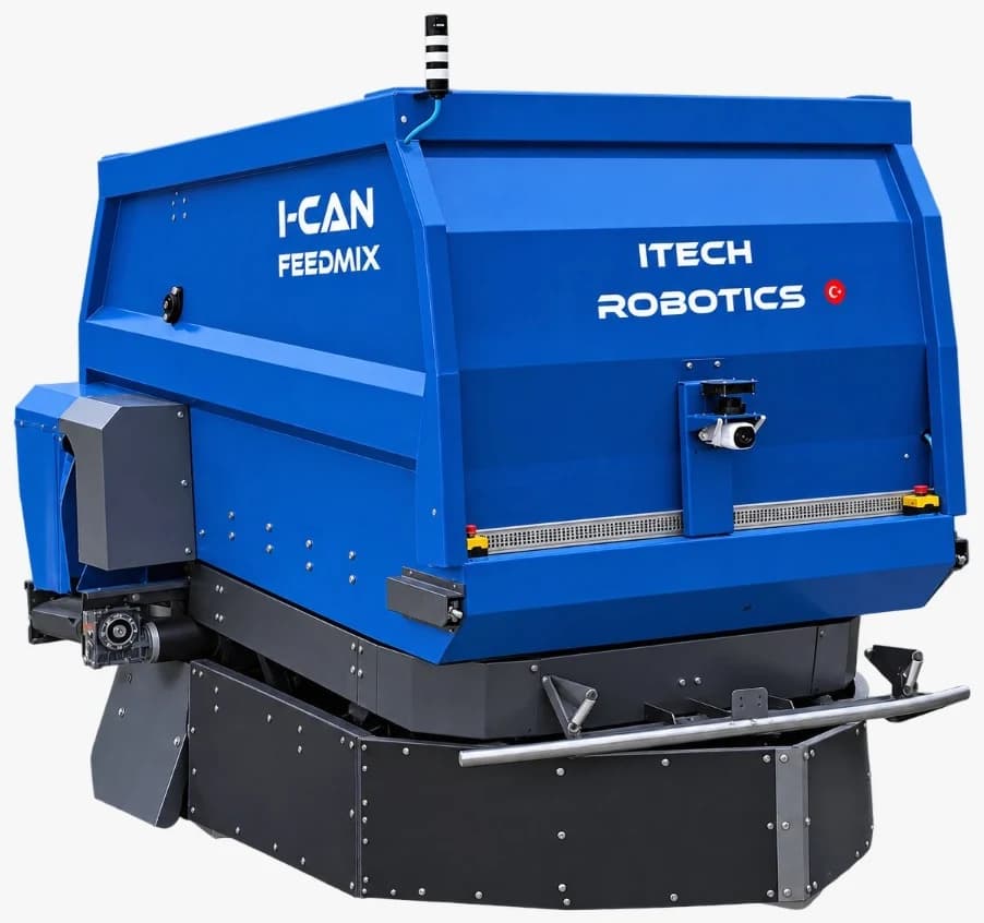 Otonom Elektrikli Yem Karma ve Dağıtma Robotu